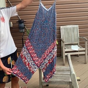 Francesca’s midi colorful dress